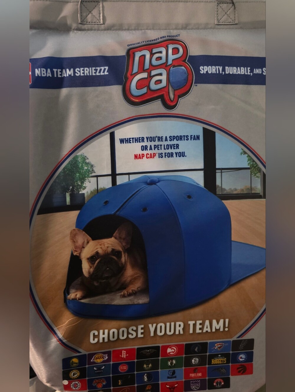 Blue Pet Bed - Brand